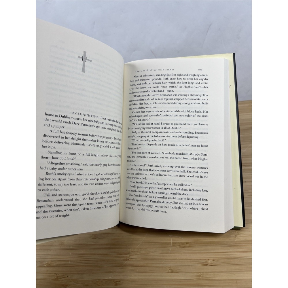 Signed 1st Ed. Bartholomew Gill - Death of an Irish Sinner. Inscribed Hardcover - Picture 5 of 6